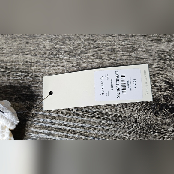 Francesca's Tabbie Crinkle One Shoulder One Piece Swimsuit  - Picture 8 of 11